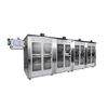 Intelligent dehumidification double-layer rotary cage dryer