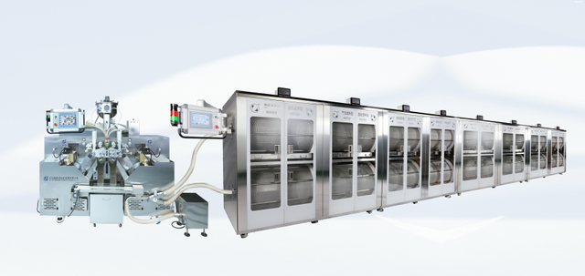 Softgel Production And Double-layer Dehumidification Rotary Cage Dryer