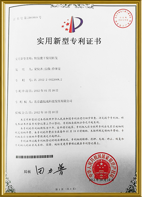 Vege Capsule Production Machine Certificate