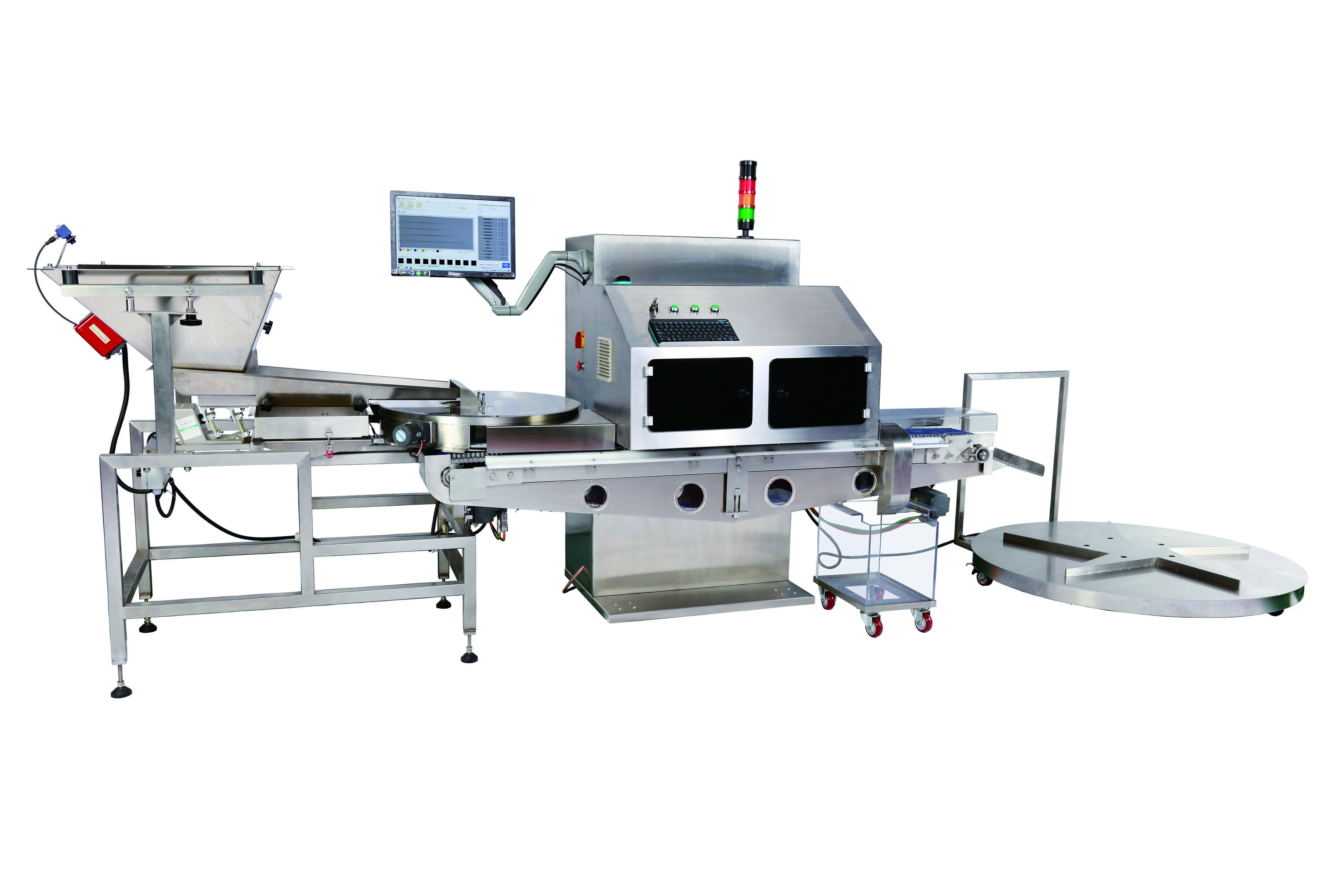 Capsule Sorting Machine in Cleanroom Setup
